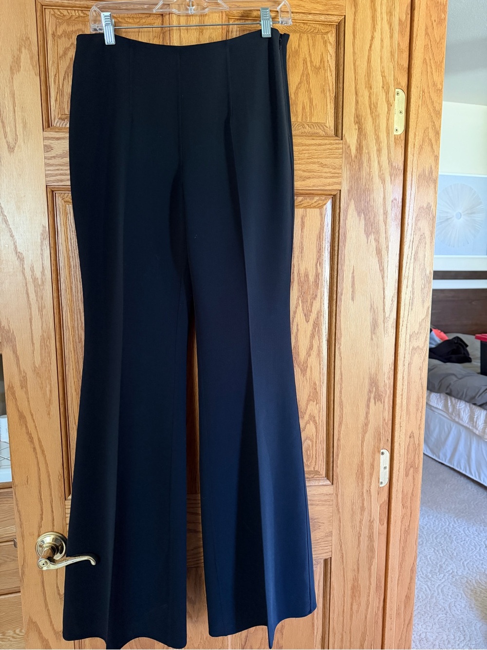 Women’s Michael Kohrs Black Wide-Leg Dress Pants